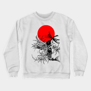 Japanese Koi Fish Crewneck Sweatshirt